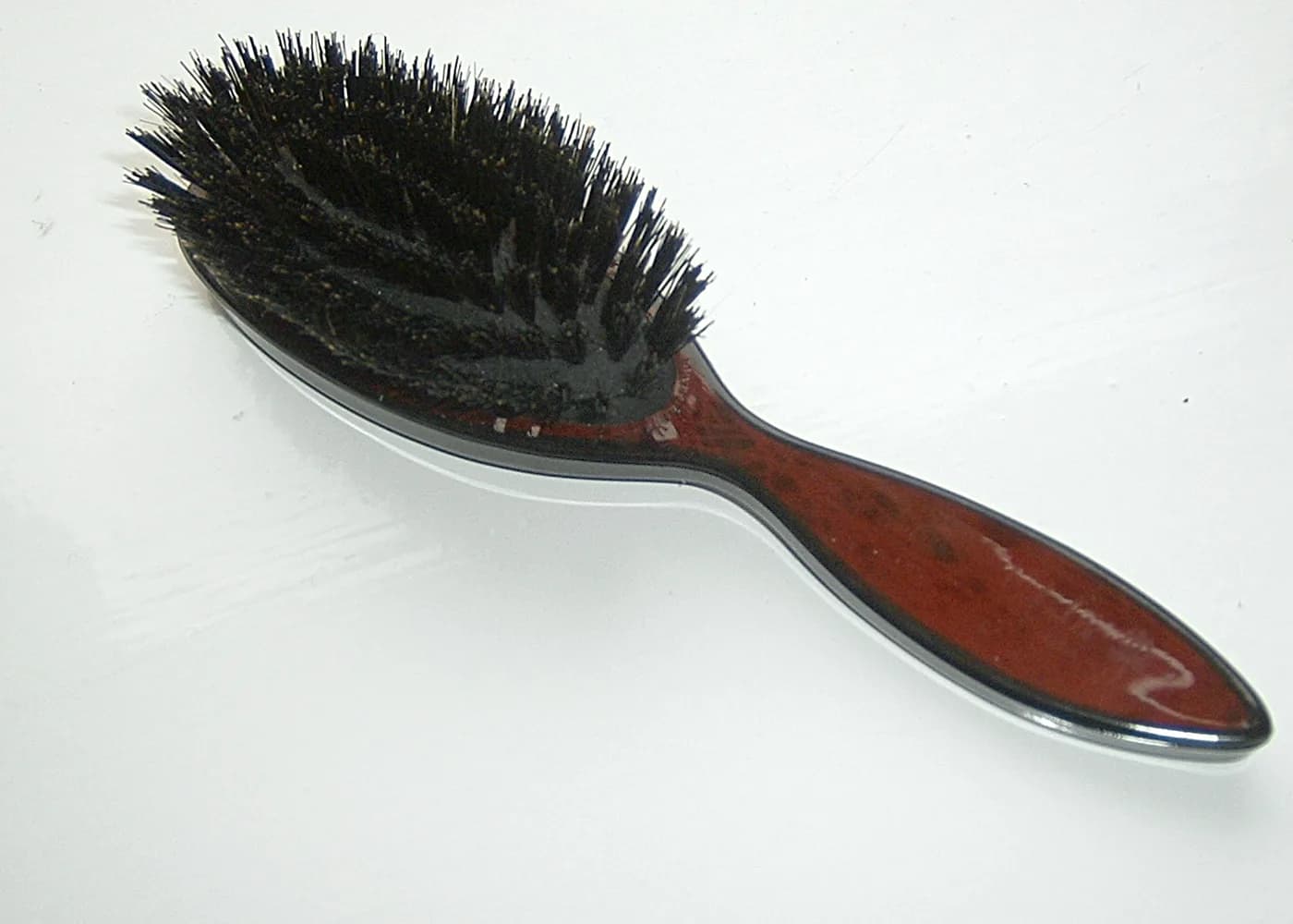 A flat hairbrush, 2006.